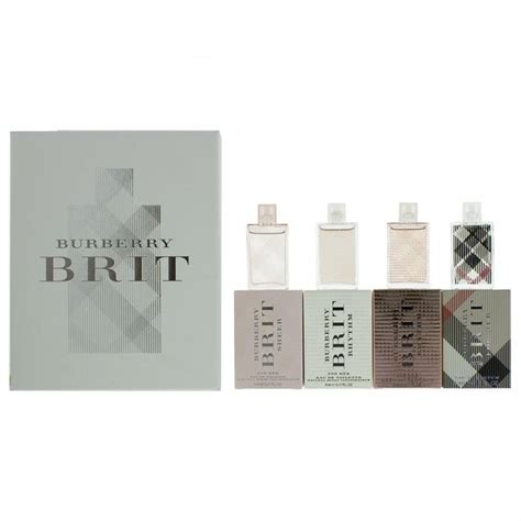 burberry miniature collection set for women 4.5 fl oz|Amazon.com: Burberry Perfume For Women Gift Set.